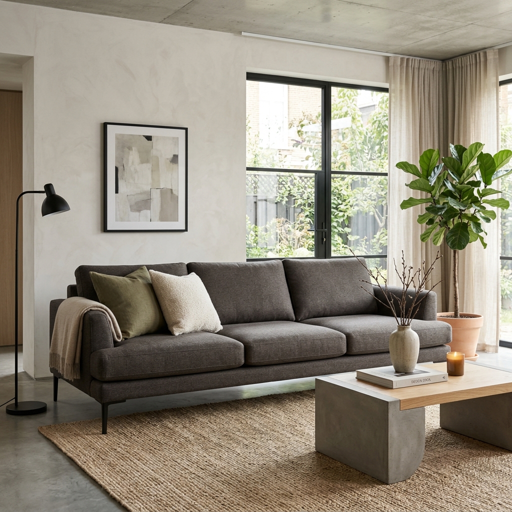 Aura Velvet Sofa