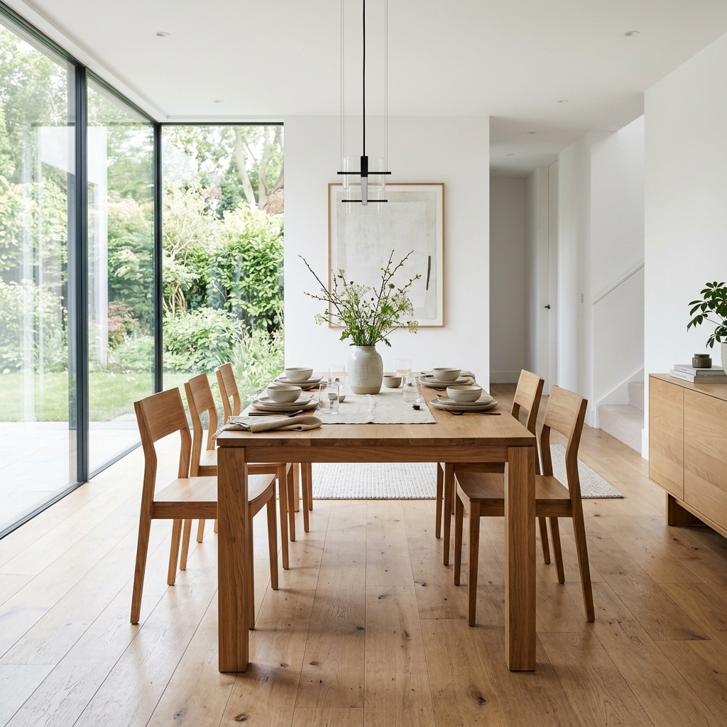 Titan Oak Dining Table